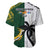 South Africa And Fiji Rugby Baseball Jersey 2023 World Cup Fijian Tapa With Kente Pattern - Wonder Print Shop