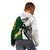 South Africa And Fiji Rugby Kid Hoodie 2023 World Cup Fijian Tapa With Kente Pattern - Wonder Print Shop