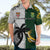 Custom South Africa And Fiji Rugby Hawaiian Shirt 2023 World Cup Fijian Tapa With Kente Pattern - Wonder Print Shop