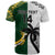 Custom South Africa And Fiji Rugby T Shirt 2023 World Cup Fijian Tapa With Kente Pattern - Wonder Print Shop