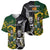 South Africa And Aotearoa Rugby Baseball Jersey 2023 Springboks Kente Combine All Black Maori Fern - Wonder Print Shop