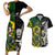 South Africa And Aotearoa Rugby Couples Matching Short Sleeve Bodycon Dress and Hawaiian Shirt 2023 Springboks Kente Combine All Black Maori Fern - Wonder Print Shop