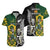 South Africa And Aotearoa Rugby Hawaiian Shirt 2023 Springboks Kente Combine All Black Maori Fern - Wonder Print Shop