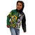 South Africa And Aotearoa Rugby Kid Hoodie 2023 Springboks Kente Combine All Black Maori Fern - Wonder Print Shop