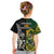 South Africa And Aotearoa Rugby Kid T Shirt 2023 Springboks Kente Combine All Black Maori Fern - Wonder Print Shop