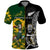 South Africa And Aotearoa Rugby Polo Shirt 2023 Springboks Kente Combine All Black Maori Fern - Wonder Print Shop