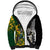 South Africa And Aotearoa Rugby Sherpa Hoodie 2023 Springboks Kente Combine All Black Maori Fern - Wonder Print Shop