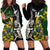 Custom South Africa And Aotearoa Rugby Hoodie Dress 2023 Springboks Kente Combine All Black Maori Fern - Wonder Print Shop