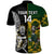 Custom South Africa And Aotearoa Rugby Polo Shirt 2023 Springboks Kente Combine All Black Maori Fern - Wonder Print Shop