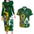 South Africa And Ireland Rugby Couples Matching Long Sleeve Bodycon Dress and Hawaiian Shirt 2023 World Cup Springboks Shamrocks Together - Wonder Print Shop