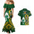 South Africa And Ireland Rugby Couples Matching Mermaid Dress and Hawaiian Shirt 2023 World Cup Springboks Shamrocks Together - Wonder Print Shop