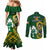 south-africa-and-ireland-rugby-couples-matching-mermaid-dress-and-long-sleeve-button-shirts-2023-world-cup-springboks-shamrocks-together