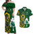 South Africa And Ireland Rugby Couples Matching Off Shoulder Maxi Dress and Hawaiian Shirt 2023 World Cup Springboks Shamrocks Together - Wonder Print Shop