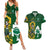 South Africa And Ireland Rugby Couples Matching Summer Maxi Dress and Hawaiian Shirt 2023 World Cup Springboks Shamrocks Together - Wonder Print Shop