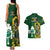 South Africa And Ireland Rugby Couples Matching Tank Maxi Dress and Hawaiian Shirt 2023 World Cup Springboks Shamrocks Together - Wonder Print Shop