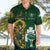 South Africa And Ireland Rugby Hawaiian Shirt 2023 World Cup Springboks Shamrocks Together - Wonder Print Shop