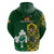 South Africa And Ireland Rugby Hoodie 2023 World Cup Springboks Shamrocks Together - Wonder Print Shop