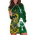 South Africa And Ireland Rugby Hoodie Dress 2023 World Cup Springboks Shamrocks Together - Wonder Print Shop