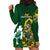 South Africa And Ireland Rugby Hoodie Dress 2023 World Cup Springboks Shamrocks Together - Wonder Print Shop