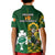 South Africa And Ireland Rugby Kid Polo Shirt 2023 World Cup Springboks Shamrocks Together - Wonder Print Shop