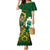 South Africa And Ireland Rugby Mermaid Dress 2023 World Cup Springboks Shamrocks Together - Wonder Print Shop