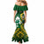 South Africa And Ireland Rugby Mermaid Dress 2023 World Cup Springboks Shamrocks Together - Wonder Print Shop