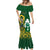 South Africa And Ireland Rugby Mermaid Dress 2023 World Cup Springboks Shamrocks Together - Wonder Print Shop