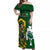 South Africa And Ireland Rugby Off Shoulder Maxi Dress 2023 World Cup Springboks Shamrocks Together - Wonder Print Shop