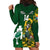 Custom South Africa And Ireland Rugby Hoodie Dress 2023 World Cup Springboks Shamrocks Together - Wonder Print Shop