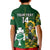 Custom South Africa And Ireland Rugby Kid Polo Shirt 2023 World Cup Springboks Shamrocks Together - Wonder Print Shop