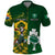 Custom South Africa And Ireland Rugby Polo Shirt 2023 World Cup Springboks Shamrocks Together - Wonder Print Shop