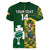 custom-south-africa-and-ireland-rugby-women-v-neck-t-shirt-2023-world-cup-springboks-shamrocks-together