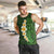 Green Polynesia Men Tank Top Plumeria Tropical Leaves With Galaxy Polynesian Art - Wonder Print Shop