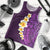 Purple Tropical Plumeria With Galaxy Polynesian Art Men Tank Top - Wonder Print Shop