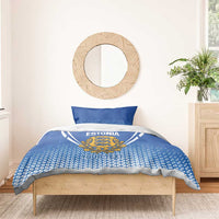 Custom Estonia Football Bedding Set Come One Kalevipojad
