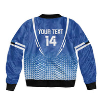 Custom Estonia Football Bomber Jacket Come One Kalevipojad