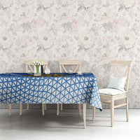 Custom Estonia Football Tablecloth Come One Kalevipojad