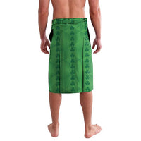 Custom Northern Ireland Lavalava Go Green and White Army
