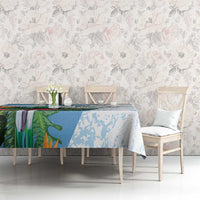 Custom Guatemala Football Tablecloth Vamos Los Chapines!