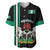 Nigeria Baseball Jersey Nigeria Coat Of Arms Simple Style - Wonder Print Shop