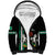 Nigeria Sherpa Hoodie Nigeria Coat Of Arms Simple Style - Wonder Print Shop