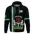 Personalised Nigeria Hoodie Nigeria Coat Of Arms Simple Style - Wonder Print Shop