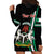 Personalised Nigeria Hoodie Dress Nigeria Coat Of Arms Simple Style - Wonder Print Shop