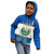 El Salvador Kid Hoodie Coat Of Arms Mix Flor De Izote - Wonder Print Shop