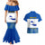 Custom El Salvador Couples Matching Mermaid Dress And Hawaiian Shirt Coat Of Arms Mix Flor De Izote - Wonder Print Shop