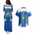 El Salvador Independence Day Couples Matching Puletasi Dress and Hawaiian Shirt Torogoz With Coat Of Arms Proud - Wonder Print Shop