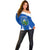 El Salvador Independence Day Off Shoulder Sweater Torogoz With Coat Of Arms Proud - Wonder Print Shop