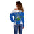 El Salvador Independence Day Off Shoulder Sweater Torogoz With Coat Of Arms Proud - Wonder Print Shop