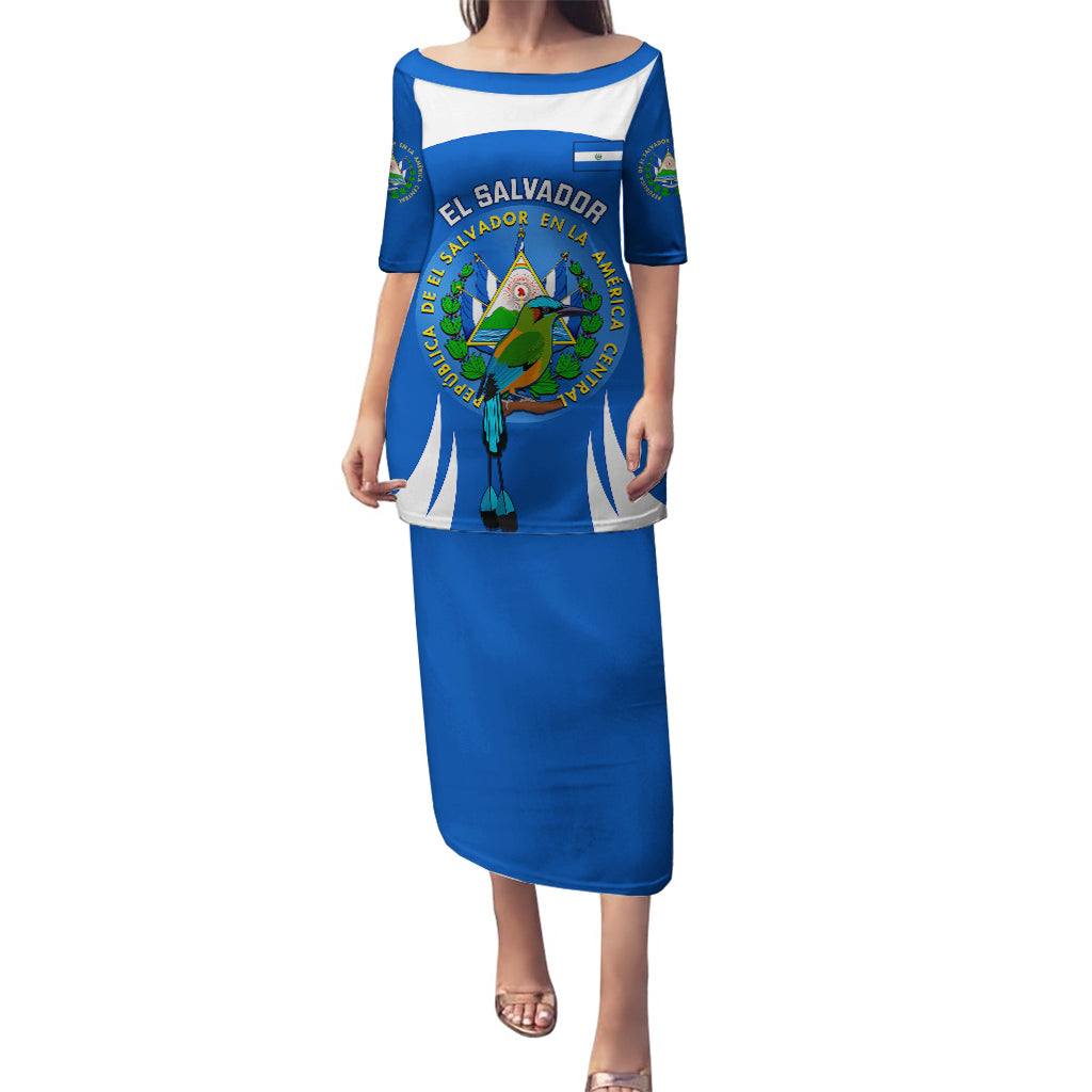 El Salvador Independence Day Puletasi Torogoz With Coat Of Arms Proud - Wonder Print Shop