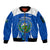 El Salvador Independence Day Sleeve Zip Bomber Jacket Torogoz With Coat Of Arms Proud - Wonder Print Shop